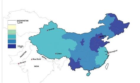 中国姓氏分布图出炉，看看自己的根在哪里？_覆盖全国
