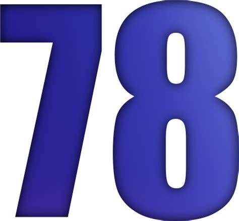 78 - number postcard | Zazzle.com