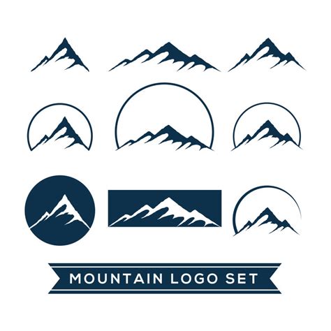 以“山”为元素的LOGO设计 - 设计在线