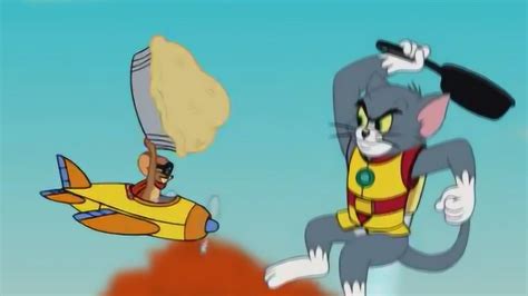 四川方言猫和老鼠：汤姆猫捡到钢铁侠背心变成超级英雄？笑安逸了