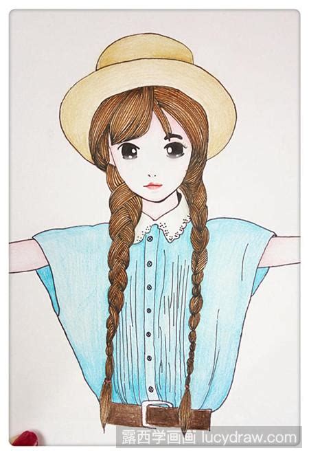铅笔画 小女孩|纯艺术|绘画|bimeixiu - 临摹作品 - 站酷 (ZCOOL)