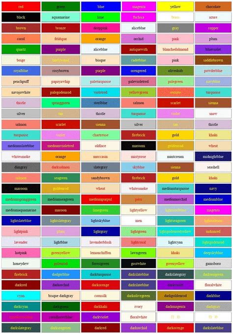 七种颜色英语怎么写 ,彩虹的七种颜色用英文怎么说 - 英语复习网