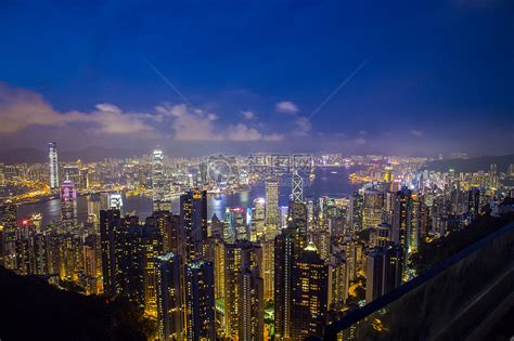 美丽的海边城市夜景图片-香港美丽的海边城市夜景素材-高清图片-摄影照片-寻图免费打包下载