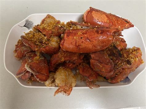 【避风塘波士顿龙虾的做法步骤图，怎么做好吃】小猪爱吃土豆_下厨房