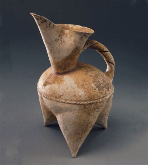 新石器时期 大汶口文化陶鬶 普林斯顿大学博物馆藏-古玩图集网