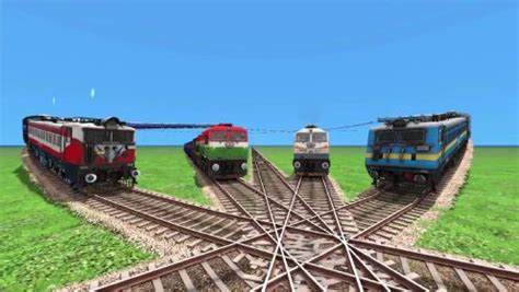 3D真实火车铁路模拟动画系列：彩色火车出发了_高清1080P在线观看平台_腾讯视频