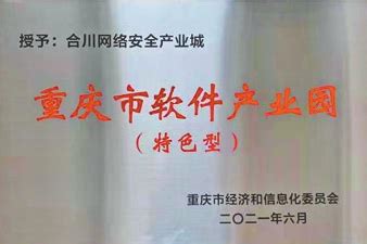第二批重庆市软件产业园正式揭牌 合川网络安全产业城被授予重庆市软件产业园（特色型）_重庆市合川区人民政府