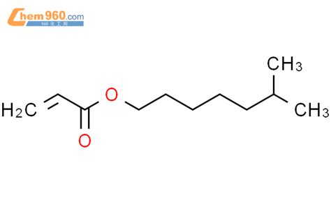 29590-42-9,丙烯酸异辛酯化学式、结构式、分子式、mol – 960化工网