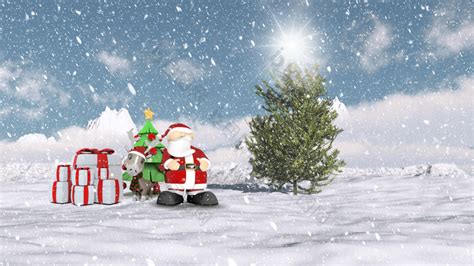 圣诞在雪上高清图片下载-正版图片506329972-摄图网