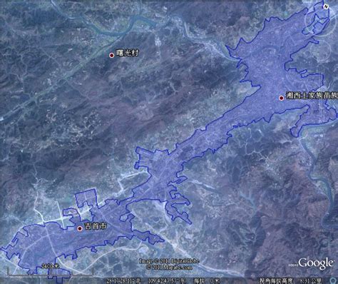 吉首市县建成区面积12.7平方公里_湘西州地图查询