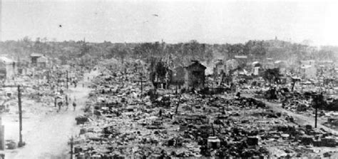 日本东京1945年9月，李梅火攻后的城市|日本东京|李梅|火攻_新浪新闻