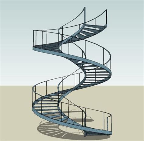 4米高旋转楼梯设计图与尺寸是怎样的_百科知识_学堂_齐家网