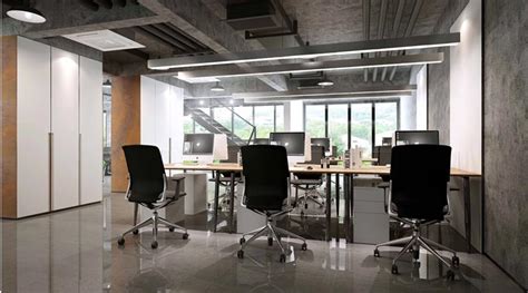 300平方中小型办公室装修设计效果图-室内设计-拓者设计吧