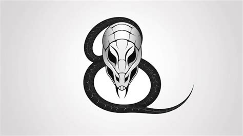 Serpiente con cara en forma de serpiente. | Foto Premium