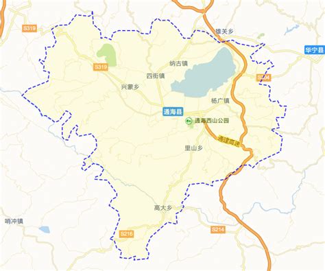 云南玉溪市的一个县，县城建在湖积平原上，南面靠山，北面靠湖_通海县