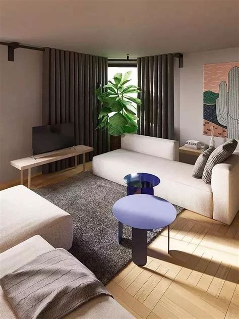 中性色系公寓设计 简约小家的舒适格调_室内设计盈盈-站酷ZCOOL