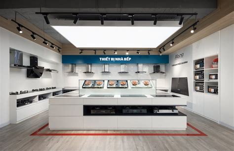 SUNHOUSE 厨房电器用品展厅店铺空间设计-上海空间设计公司-尚略