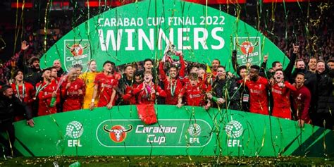 利物浦第9次捧联赛杯 冠军数量追平曼联排第一_手机新浪网