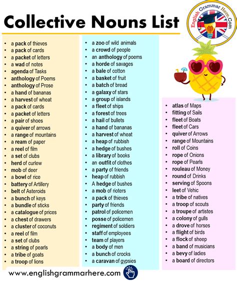 List of Nouns: 1000+ Common Nouns List in English • 7ESL