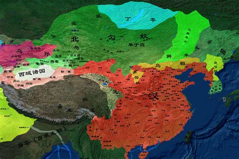 汉朝匈奴地图 汉武帝反击匈奴之战介绍-历史随心看
