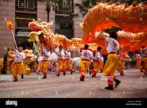 The Chinese Dragon Dance