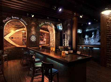 美式乡村风格木结构酒吧有哪些设计-派对酒吧设计-深圳品彦酒吧装修设计公司