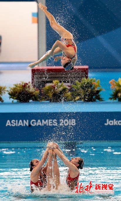 出水芙蓉喜提第100金！亚运会花样游泳集体项目中国队夺冠 | 北晚新视觉
