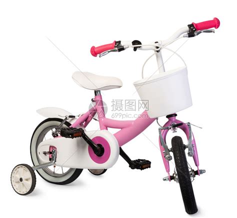 儿童粉红色自行车高清图片下载-正版图片304775458-摄图网