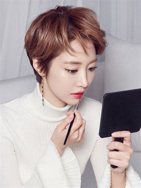 【图】4款韩国女星短发发型图片(2)_短发发型_发藏网