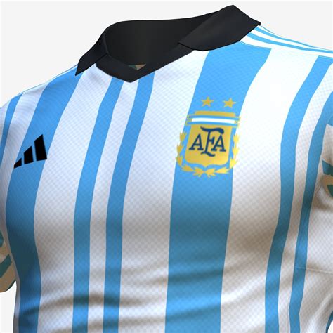 可能的阿根廷2022赛季球衣谍照曝光