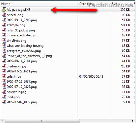 How to create an exe package in Windows • Technodrone