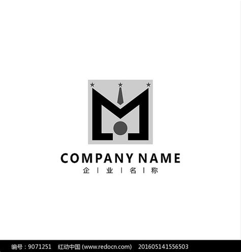 字母M创意logo