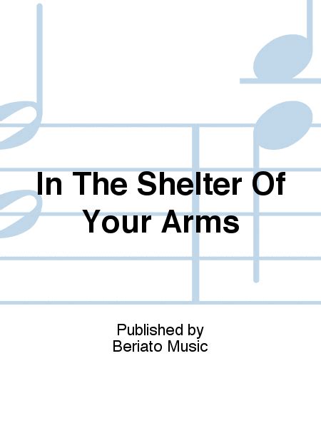 In The Shelter Of Your Arms - Piano, Vocal, Guitar - Sheet Music ...