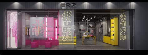 潮牌店铺装修设计|空间|家装设计|品艺装饰 - 原创作品 - 站酷 (ZCOOL)