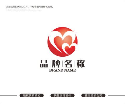 心连心logo,其它,LOGO/吉祥物设计,设计模板,汇图网www.huitu.com
