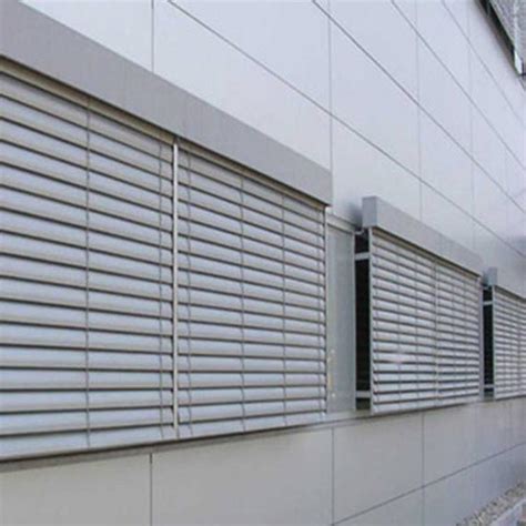 定制铝合金外墙防雨百叶窗 不锈钢过滤网防虫防鼠空调出风百叶-阿里巴巴