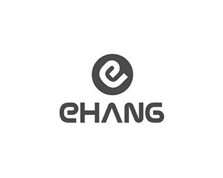 亿航(Ehang)标志Logo设计含义，品牌策划vi设计介绍