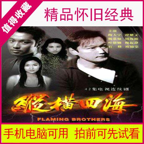 纵横四海 电视剧 1999 全42 粤语高清宣传画集-淘宝网