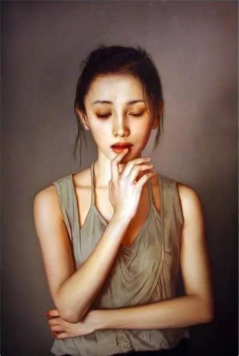 东方神女油画（中国油画录中的东方女神）_可可情感网