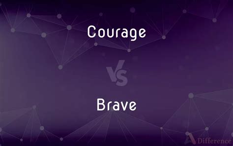 Courage vs. Brave — What’s the Difference?