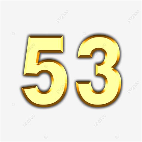 53 Number Svg