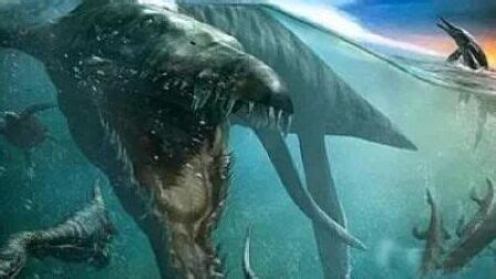 远古时期的龙王鲸和沧龙对决，谁才是真正的海洋霸主？|龙王|龙|海洋_新浪新闻