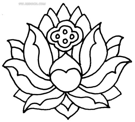 莲花吉祥图案图片