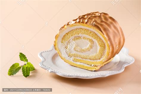 【虎皮蛋糕卷的做法步骤图，虎皮蛋糕卷怎么做好吃】豆丁妈妈爱面包_下厨房