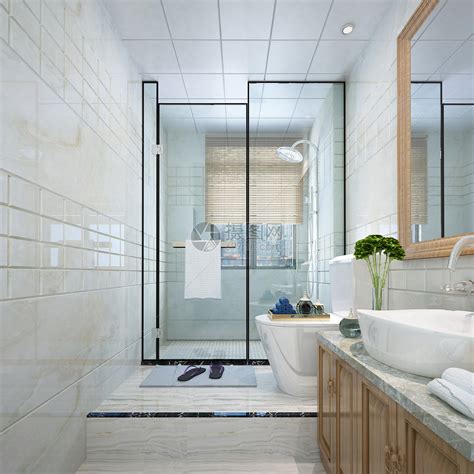 欧美风格大型卫生间卫浴装修效果图-房天下家居装修网