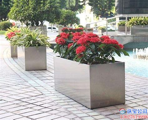 重庆不锈钢花箱设计定制，重庆组合花箱厂家批发