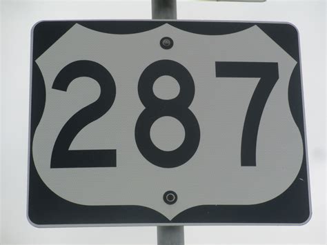 Image: U.S. Highway 287 sign, TX IMG 7074