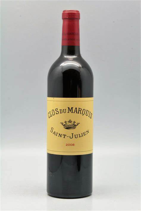 Clos du Marquis 2008 - VINS & MILLESIMES