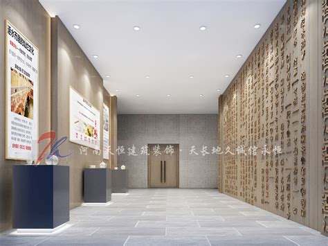 新中式展厅 - 效果图交流区-建E室内设计网