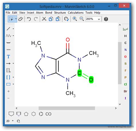 化学结构式画图工具MarvinSketchV6.14官方版下载_完美软件下载